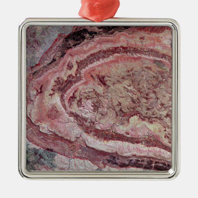 Spider Crater, Westerna Australien Julgransprydnad Metall (Framsidan)