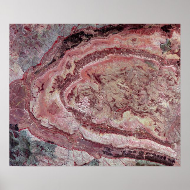 Spider Crater, Westerna Australien Poster (Framsidan)