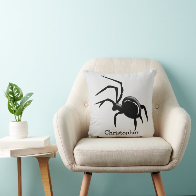 Spider Design Personalised Kudde (Stol)