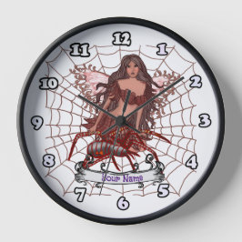 Spider Fairy klocka