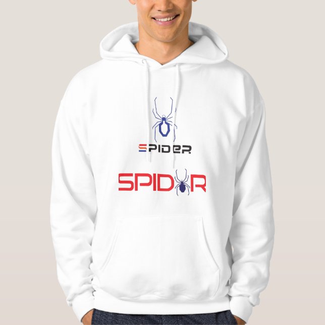 Spider Fantastisk Hodie Hoodie (Framsida)