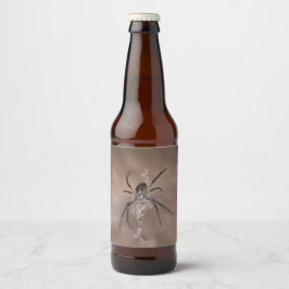 Spider Flaska-etikett Ölflaska Etikett