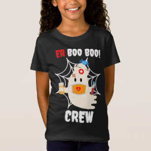Spider Gift Boo Crew Nurse Halloween Cute Spider T Shirt