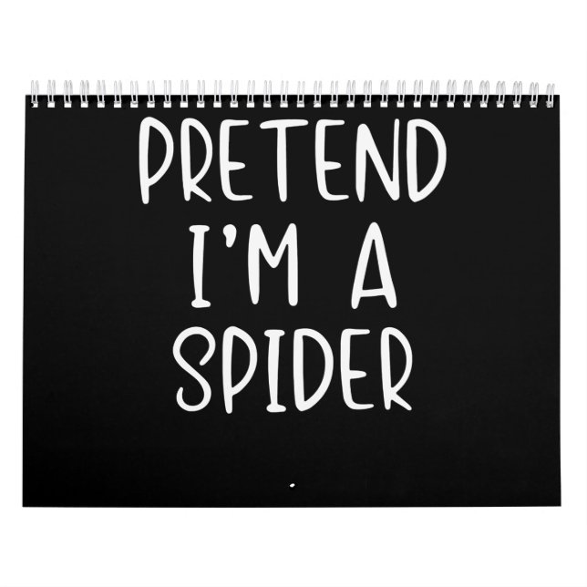 Spider Gift |Förbibehåll Spider Costume Halloween  Kalender (Omslag)