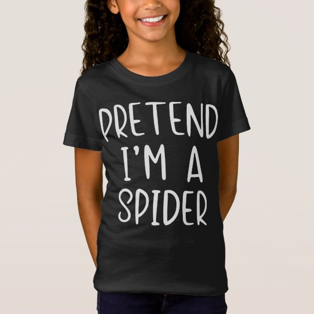 Spider Gift |Förbibehåll Spider Costume Halloween  T Shirt (Framsida)
