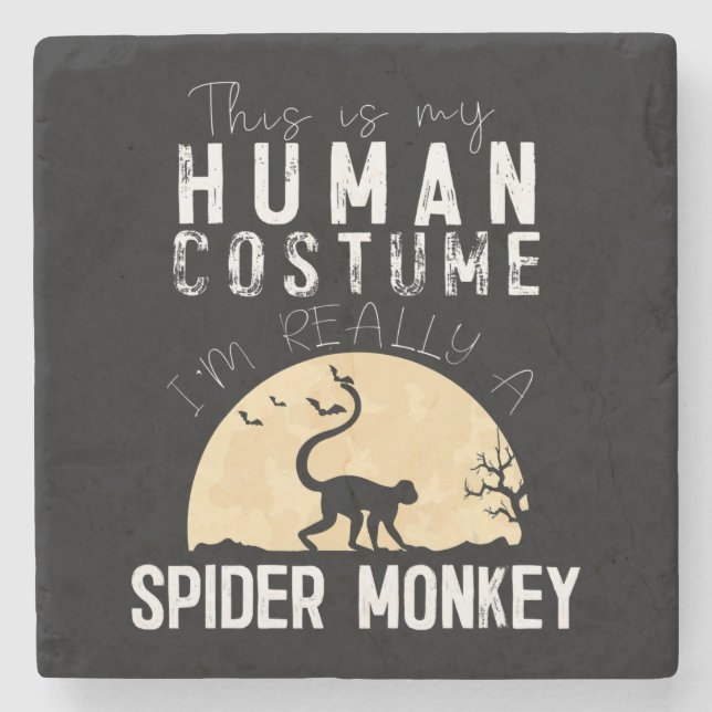 Spider Gift | Halloween Human Costume Spider Stenunderlägg (Framsidan)