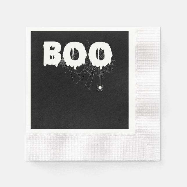 Spider Gift | Halloween Lung Scary Little Spider Pappersservett (Framsidan)