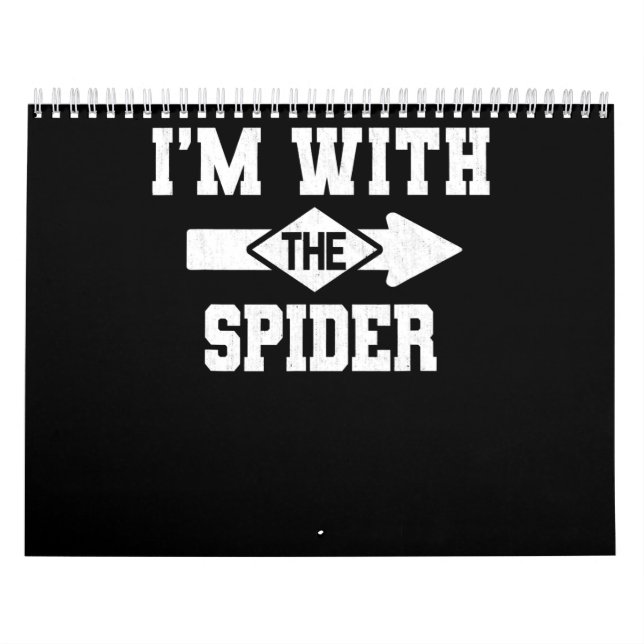 Spider Gift | Jag är med matchningen av spindelkos Kalender (Omslag)