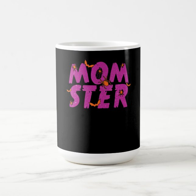 Spider Gift | MOMSTER Spider Net och Fladdermus Ha Kaffemugg (Center)