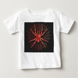 Spider Graphic Baby Bra Jersey T-Shirt