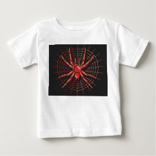 Spider Graphic Baby Bra Jersey T-Shirt