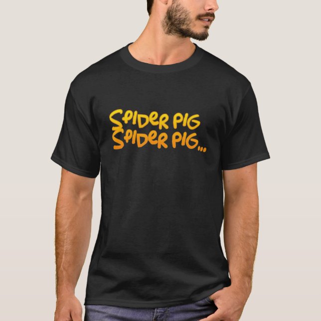 Spider Gris Spider Gris Classic T-Shirt (Framsida)