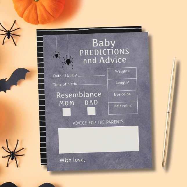 Spider Halloween Baby Shower Predications & Advice (Spider Halloween Baby Shower Predictions & Advice)
