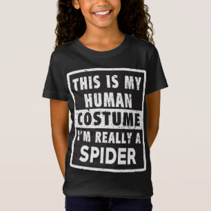 Spider Halloween Costume Funny Spider Costume Gift T Shirt