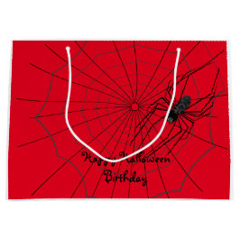 Spider Halloween Gift Bag, anpassa