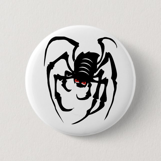 Spider Halloween Knapp (Framsida)