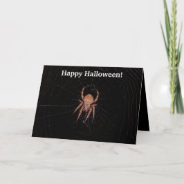 Spider Halloween-kort Kort