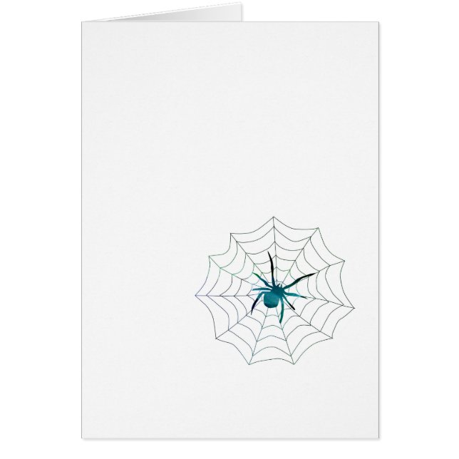 Spider Hälsningskort (Framsidan)