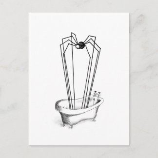 Spider i Bath Vykort