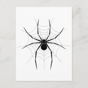 Spider i en Webben Vykort