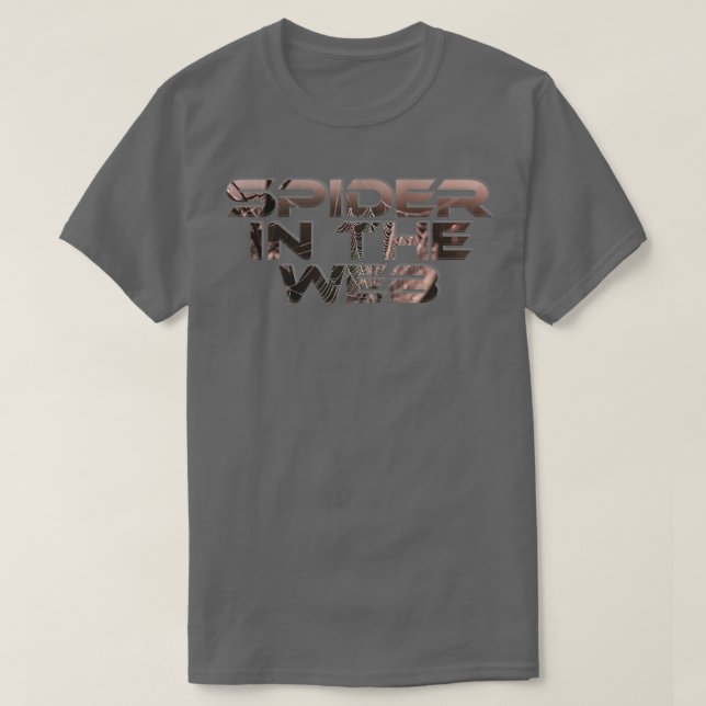 Spider i webben t shirt (Design framsida)