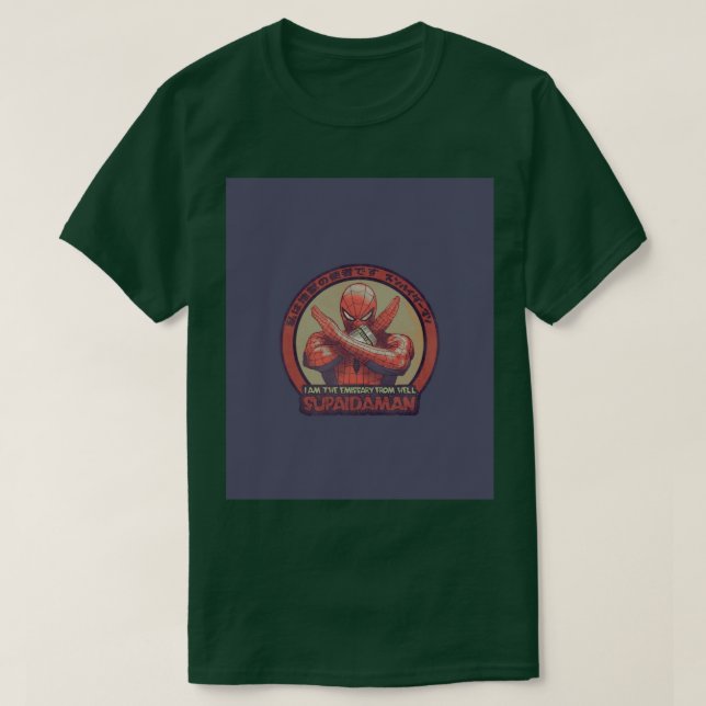 Spider Japansk T Shirt (Design framsida)