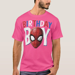 Spider Killar Birthday Boy T Shirt