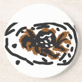 Spider Latte kärlek Underlägg