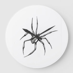 Spider Leg Clock Stor Klocka