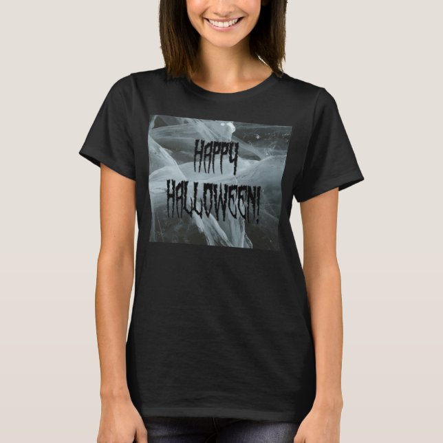 Spider Leg Halloween Eerie Background Dam Tee (Framsida)
