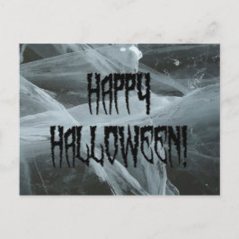 Spider Leg Halloween och Eerie Background Postcard Vykort