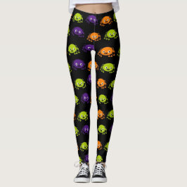 Spider Leggings med flera färg Halloween