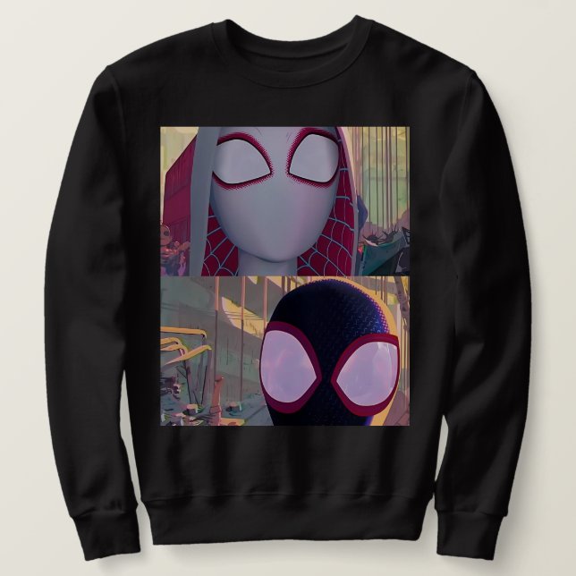 spider man hoodie lång ärmad tröja (Design framsida)