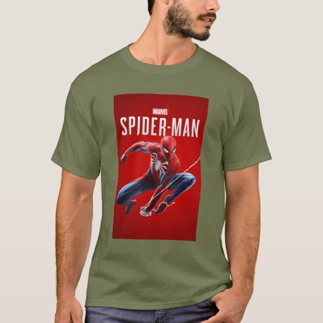 Spider Manar-Shirt T Shirt (Framsida)