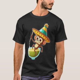 Spider Monkey Animal Spider Monkey Flytande på A T Shirt