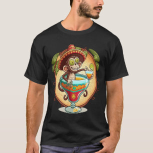 Spider Monkey Animal Spider Monkey Flytande på A T Shirt