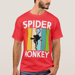 Spider Monkey Monkey Älskare T Shirt
