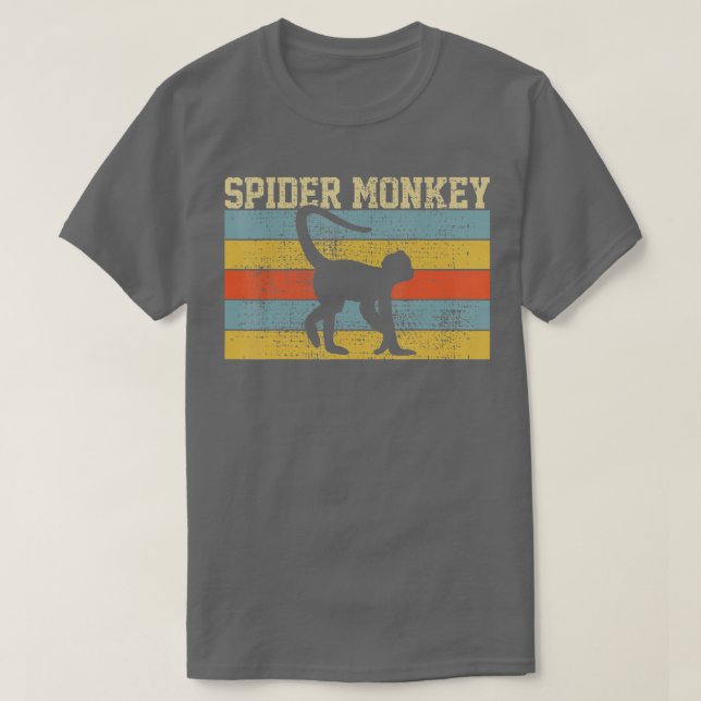 Spider Monkey-Vintage T Shirt (Design framsida)