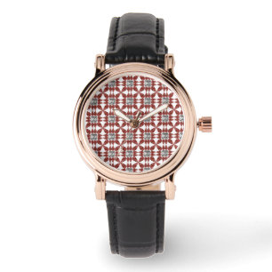 Spider Mönster Armbandsur