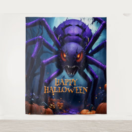 Spider Monster Halloween BackDrop