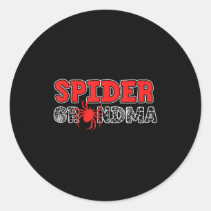 Spider Mormor Spidey Födelsedag Matchande Familj J Runt Klistermärke