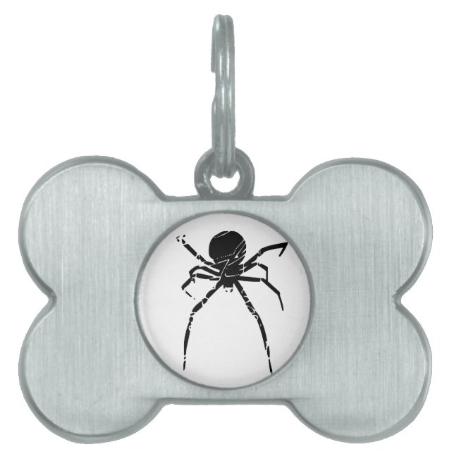 Spider Namnbricka Husdjur (Framsidan)