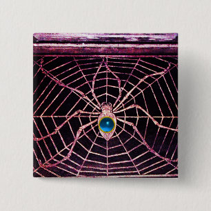 SPIDER OCH WEBBEN Blue Sapphire Black Knapp