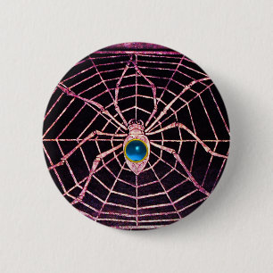 SPIDER OCH WEBBEN Blue Sapphire Black Knapp