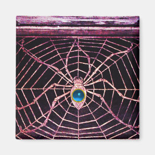 SPIDER OCH WEBBEN Blue Sapphire Black Magnet