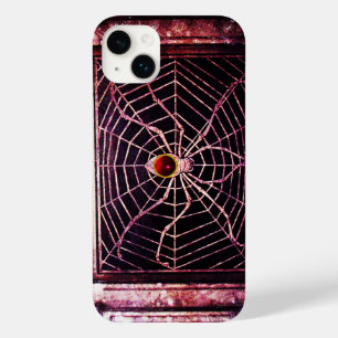 SPIDER OCH WEBBEN Red Ruby Black