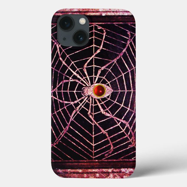 SPIDER OCH WEBBEN Red Ruby Black (Baksida)