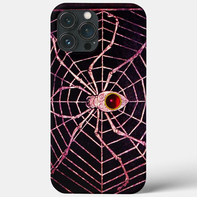 SPIDER OCH WEBBEN Red Ruby Black (Baksida)
