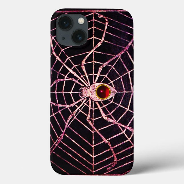 SPIDER OCH WEBBEN Red Ruby Black (Baksida)