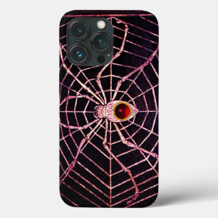 SPIDER OCH WEBBEN Red Ruby Black